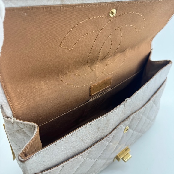 Sale!Chanel Icing Marble Aged Leather 2.55 Reissue 227 Classic Flap Bag - Picture 9 of 13